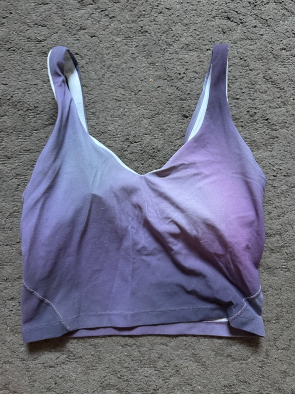 Lululemon purple Ombre Align Bralette - Size 6